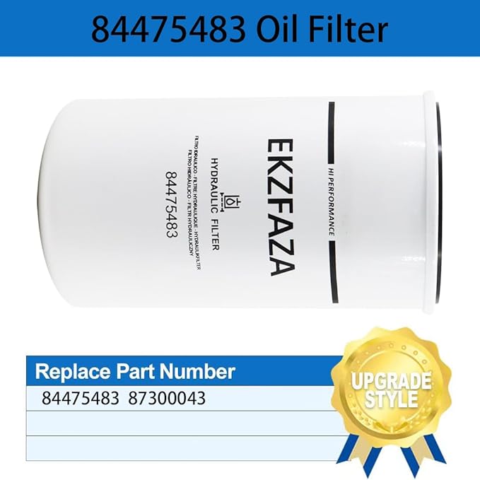 84475483 Hydraulic Oil Filter Replaces 87300043 Compatible - Image 2