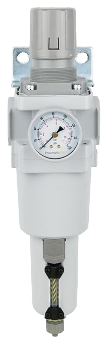 PneumaticPlus SAW600-N06BG-MEP Compressed Air Filter Regulator Piggyback Combo - Image 2