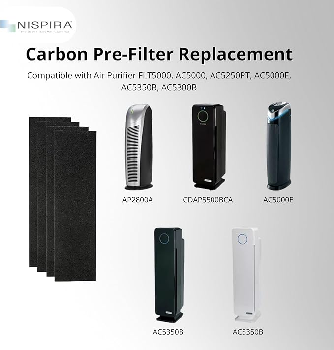 Nispira Carbon Pre-Filter 4 Sheet Compatible - Image 3