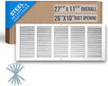 Fits 26x10 Duct Opening | Steel Return Air Grille by Handua | Vent Cover Grill by Handua