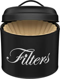 Black Basket Coffee Filter Holder by CORTNK