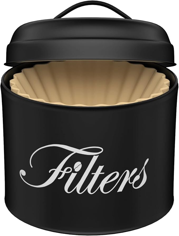Black Basket Coffee Filter Holder by CORTNK