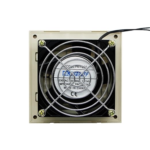 3321-230 Industrial Electrical Cabinet Fan Filter 92 mm Ventilation Set Shutter - Image 3