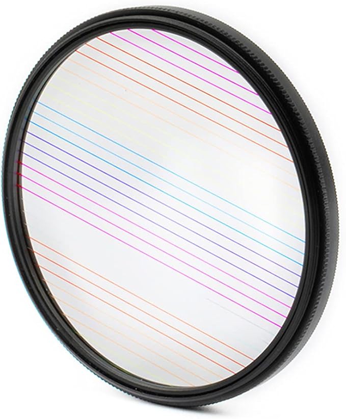 77mm Rainbow Flare Starlight Special Effects Filter by KOGJAERS