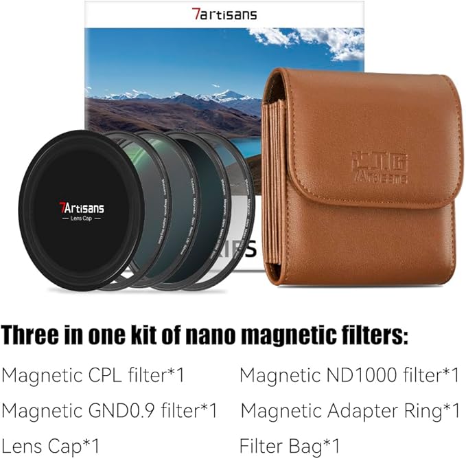 7artisans Nano Magnetic Filter UV Filter ND Light Reduction Filter/CPL - Image 6