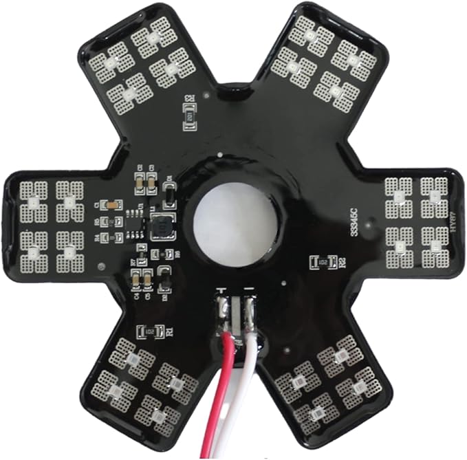Air Cleaner LED Light 5" Truck Decorative Hex Style Air filter Lamp - Image 2