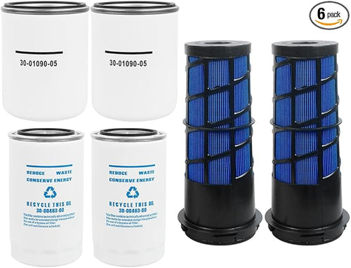 2SET 30-00471-20 30-01090-05 30-00463-00 Air/Oil/Fuel Filter Maintenance by SEGULER