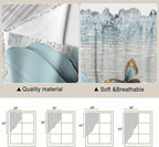 Spring Floral Swag Valances for Windows, Vintage Tulips Flower Butterfly Retro - Image 5