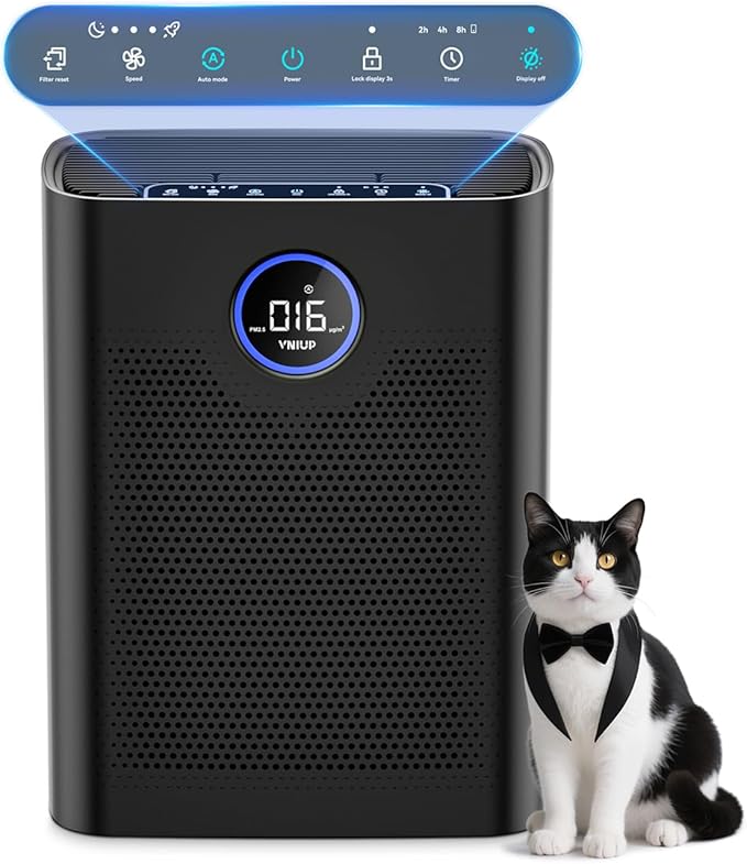 Air Purifiers for Home Large Room up to 3000 ft², VNIUP H14 True HEPA Air by VNIUP