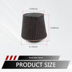 Car Cold Air Intake Filter Dustproof Cover, Universal Cone Protective Cover - Image 2