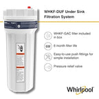 Whirlpool Under Sink Water Filtration System WHKF-DUF | Push-in Quick Connect - Image 3