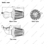 Big Sucker cone Air filter intake - Image 5