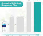 SimPure Sediment Water Filters, 5 Micron 20" x 4.5" Whole House Water Filter - Image 8