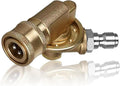 Lucstar Radiator Cleaning Wand Accessories, Quick Connect Pivoting Coupler by Lucstar