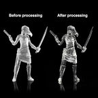Clear Pro 3D Printer Resin, Glass-Like Ultra High Transparency, Non-Yellowing & - Image 5