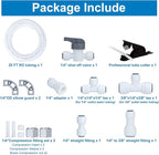 Refrigerator Water Line Kit Connection and 1/4 Compression Ice Maker - Image 7