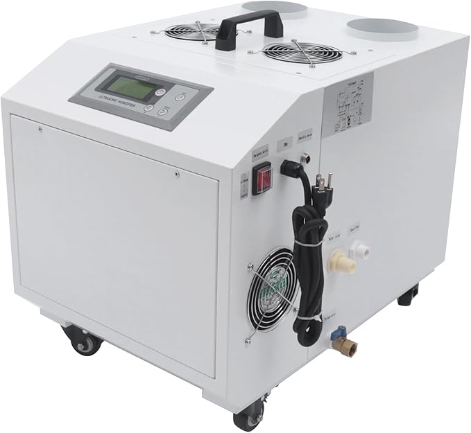 Industrial Ultrasonic Humidifier, 33 lbs/Hour High Output Stainless Steel by Unknown