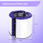 2 Pack Upgraded 2-IN-1Filter Replacement Compatible - Image 3