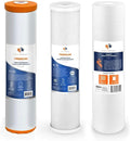 Aquaboon 5 Micron 20 x 4.5 Sediment, Iron & Manganese, CTO Whole House Water by Aquaboon