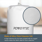 POWERTEC 70333 Dust Collector Bag, 1 Micron Filter, - Image 4