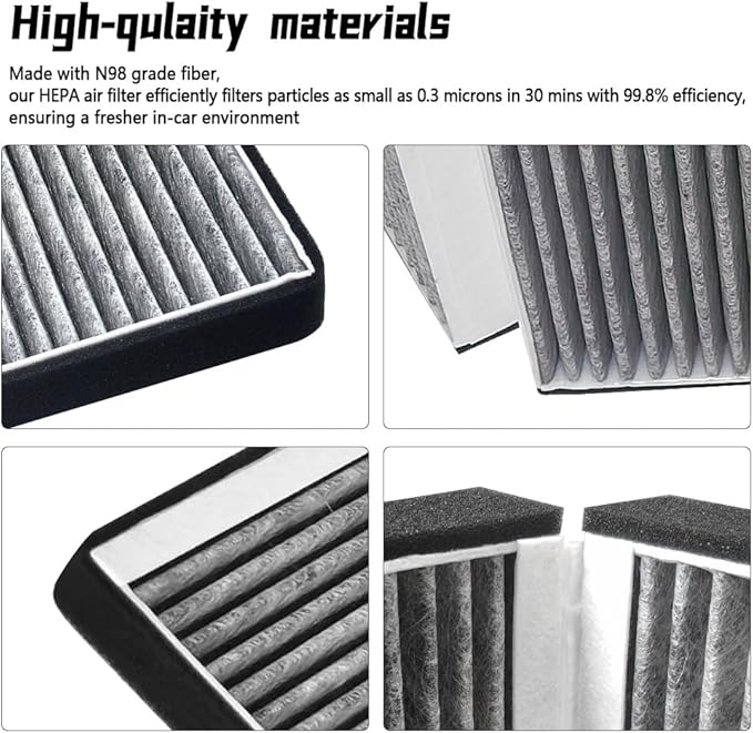 Foldable HEPA Air Intake Filter Fit - Image 3