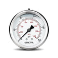 SENCTRL 0-200 Psi Glycerin Liquid Filled Pressure Gauge, 2.5" Dial Size by senctrl
