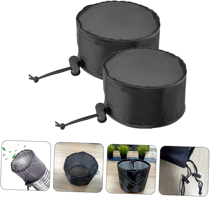 BESPORTBLE 2pcs Grow Tent Accessories Vent Filter Grow Tents Air Duct Filter - Image 3