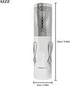 SoloWilder Wood Stove Pipe 2.36" Spark Arrestor Stovepipe Rain Cap Stainless - Image 2