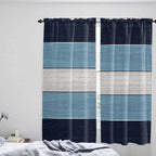 Vintage Country Woodcuts Window Valance Curtains, 2 Panel - Image 8