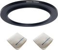 58mm Lens to 72mm Camera Lens Adapter 58mm to 72mm Step Up Ring Adapter Ring by SKYZHENG