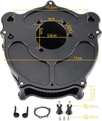 Motorcycle Air Filter Skull Style Air Cleaner - Image 5