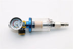 M5RU Sand Blaster Gun Kit Spray Gun Air Regulator Gauge+in-line Water Trap - Image 2