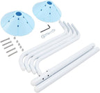 Pool Filter Cleaner Stand, Stainless Steel Rotating Pool Filter Cleaner Tool - Image 4