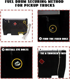Portable Fuel Storage 58 Gallon Diesel Only Heavy-Duty PE Transfer Tank - Image 7