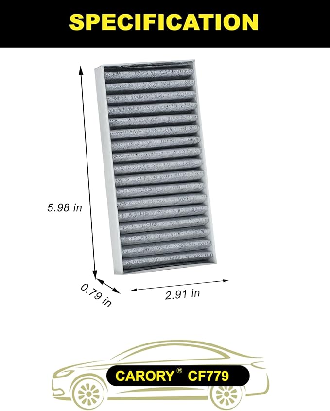 Cabin Air Filter w/Activated Carbon - Image 2