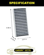 Cabin Air Filter w/Activated Carbon - Image 2