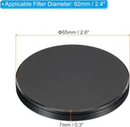 PATIKIL 62mm Lens Cap, 2 Pack Camera Lens Cap Cover Universal Front Metal Lens - Image 2