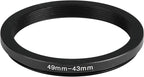 49-43mm Metal Step-Down Ring Adapter Compatible - Image 3