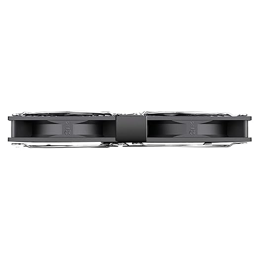 Big Airflow Computer Fan 2 * 120 mm x 25 mm 162CFM Small Brushless Axial - Image 5