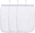 ALEGI Aquarium Filter Media Bag Extra Fine, Reusable 180 Micron Drawstring Mesh by ALEGIAquarium