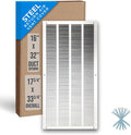 Fits 16x32 Duct Opening | Steel Return Air Grille by Handua | Vent Cover Grill by Handua