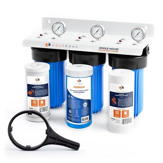 Aquaboon 3-Stage Whole House Water Filter System by Aquaboon