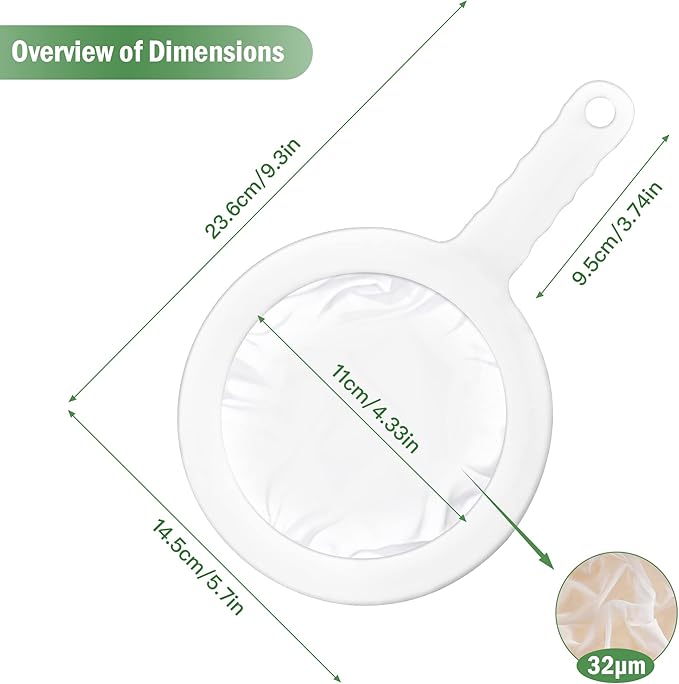 2PCS 450 Mesh Fine Mesh Filter - Image 4