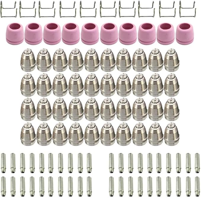 100pcs SG-55 AG-60P WSD-60 Plasma Cutter Consumables，Plasma Cutter Cutting by CONGNI