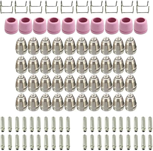 100pcs SG-55 AG-60P WSD-60 Plasma Cutter Consumables，Plasma Cutter Cutting by CONGNI