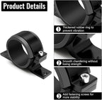 2 Pcs Universal Car Fuel Pump Fuel Filter Mounting Bracket Aluminum Clamp Holder - Image 4