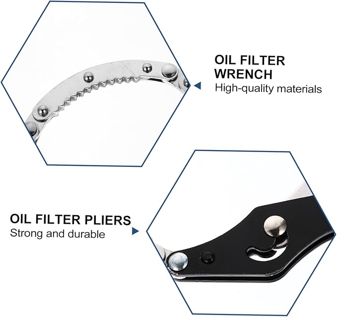 2pcs Adjustable Oil Filter Wrench Tool - Image 8