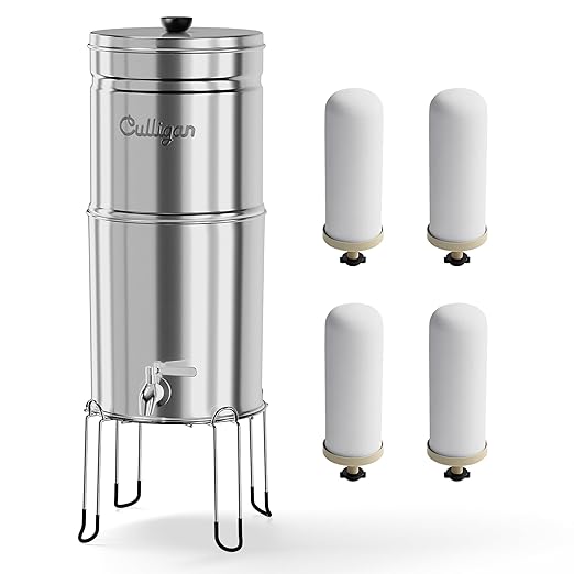 Culligan MaxClear 2.25 Gallon Gravity Water Filter System, Polished by CulliganWater