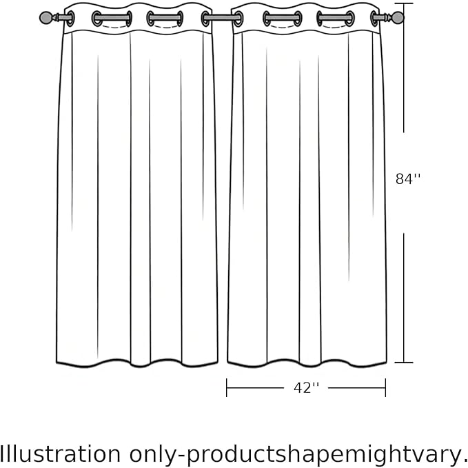 2 Panel Kitchen Cafe Curtains, Desert Camel Sunlight Filtering Nature Air - Image 9