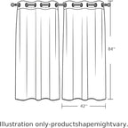 2 Panel Kitchen Cafe Curtains, Desert Camel Sunlight Filtering Nature Air - Image 9